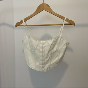 Pleather corset
